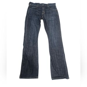 Wrangler Dark Blue Boot Cut Men's Jeans